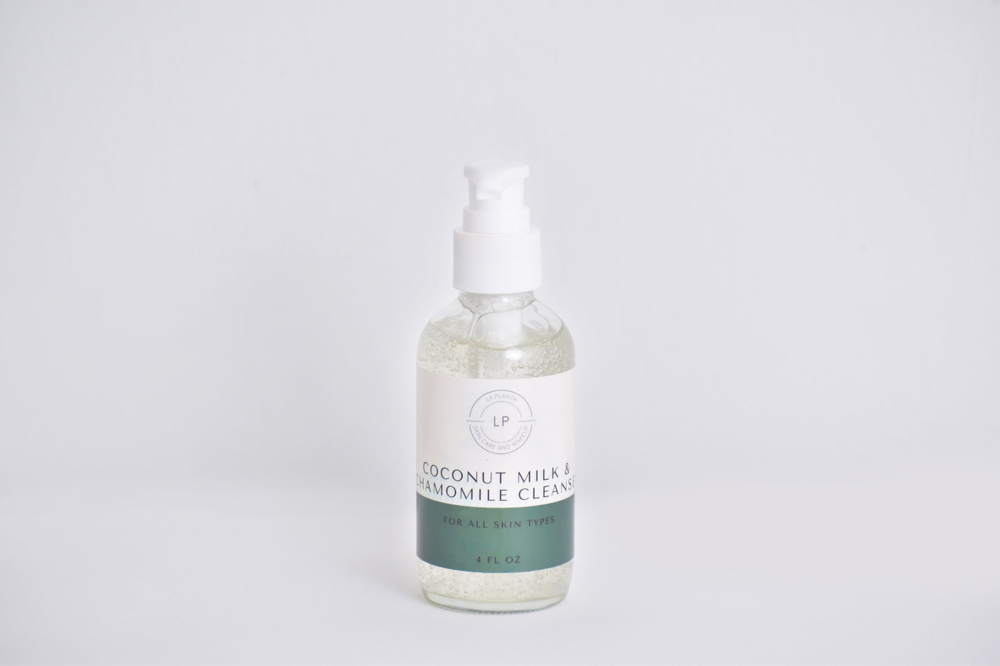 Coconut Milk and Chamomile Facial Cleanser