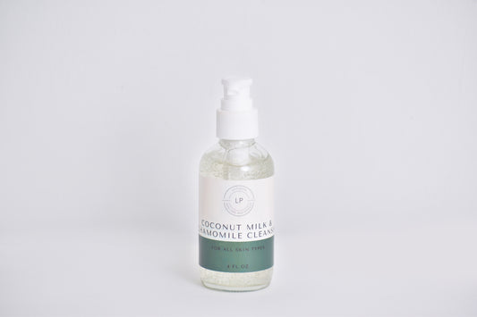 Coconut Milk and Chamomile Facial Cleanser